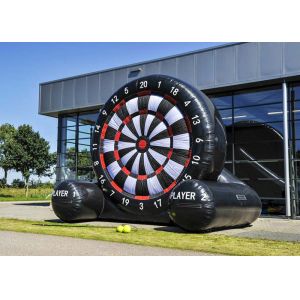 Double Stitching Inflatable Dartboard For Event , Inflatable Soccer Dart