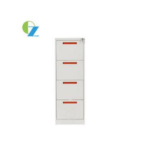 China Customized Office Vertical Steel Filing Cabinets 4 Drawers With An-Tilt Function on sale