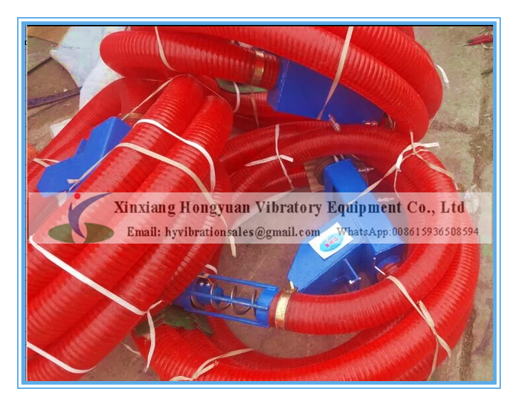 Truck loading grain pneumatic conveyor machine with soft tubes