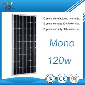 China Strongly Waterproof Solar Panel 120W 12V Corrosion Resistant With New Technology on sale