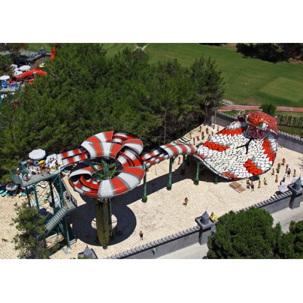 Buy Oxidation Resistance Custom Water Slides / Commercial Water Park Slides at wholesale prices