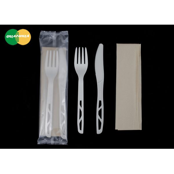 Buy OEM ODM Eco Friendly Disposable Cutlery Kit Biodegradable Compostable at wholesale prices