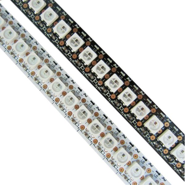 KooSion WS2812 ws2812b Flexible LED pixel Strip lights 144leds/mtr DC5V