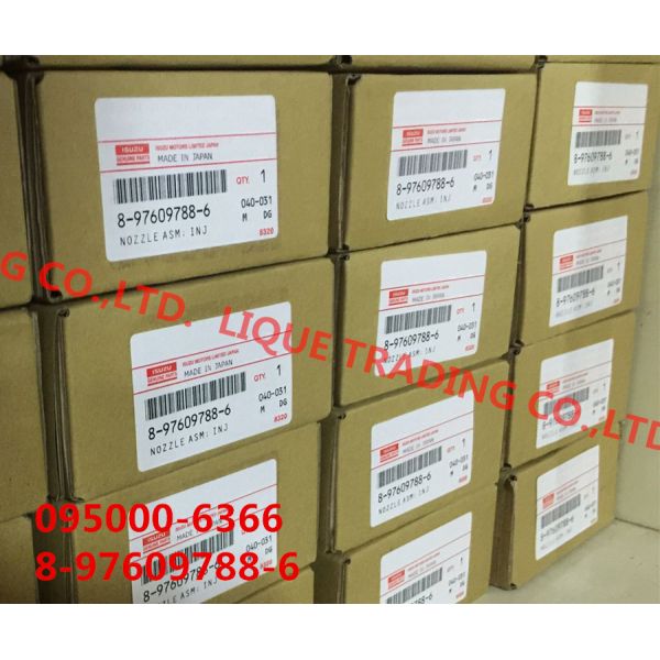 DENSO Genuine & New common rail injector 095000-6366 / 095000-6363 for Isuzu 8-97609788-6 , 8976097886 , 05R08994