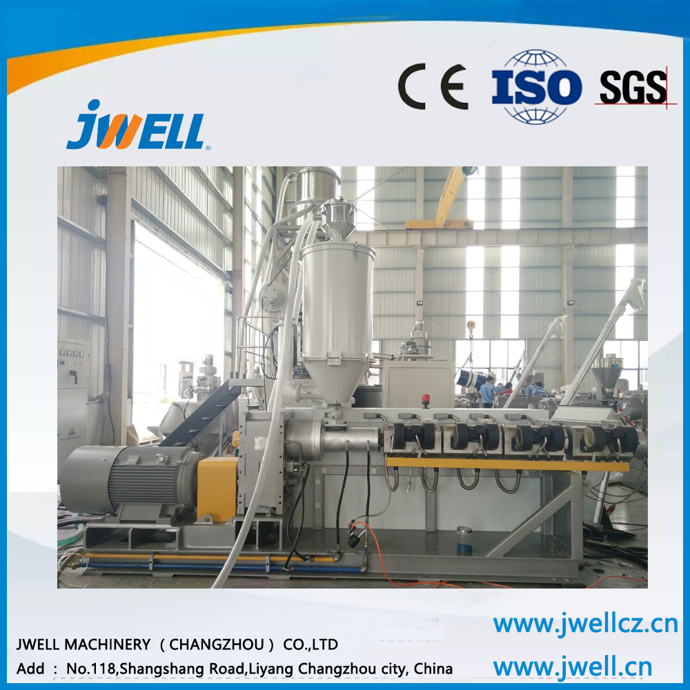 Jwell  HDPE solid wall pipe extrusion line