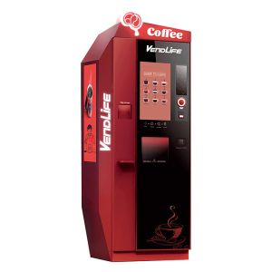 120z Instant Tea Coffee Vending Machine CQC Certified With Multimedia Screen