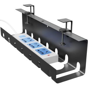 Sample Offered 1mm Powder-Coated Steel Cable Duct Desk for Neat Cable Organization