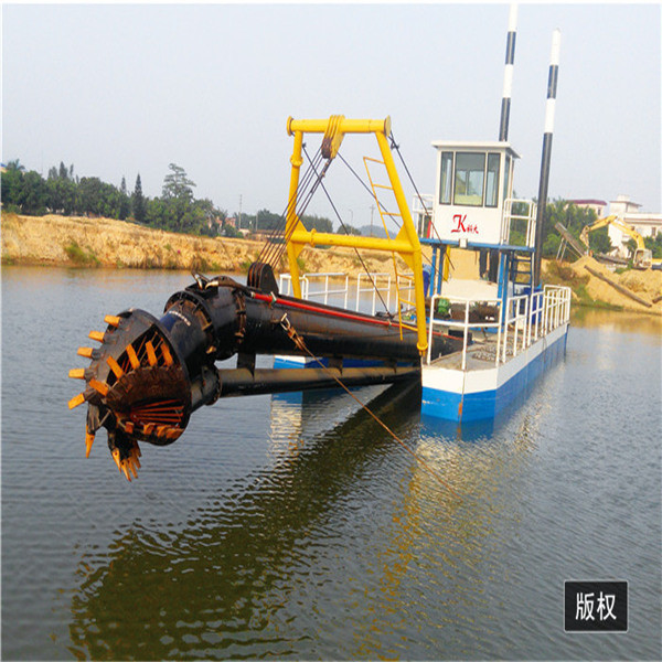 Hydraulic System Sand Dredger Machine With Self Protection