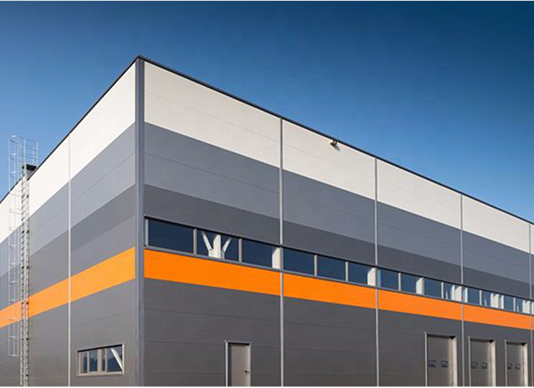 Steel Structure Warehouse with CZ Purlin and ISO 9001 Certification