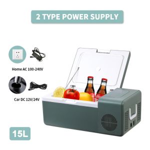 Private Mold 12V Mini Car Refrigerator For Portable Cooling Performance