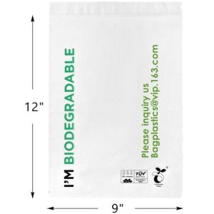 E-Commerce Products Mail Order Biodegradable Corn Starch Plastic Delivery