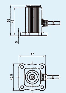 DC6V 5W Electromagnetic Induction Coil , Solenoid Coil