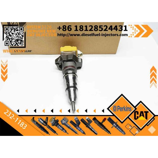 Common Rail Fuel Injector Excavator Parts Engine 3408 3412 Fule Injetor 232-1173 232-1183 232-1168 174-7528 174-7526 for CAT