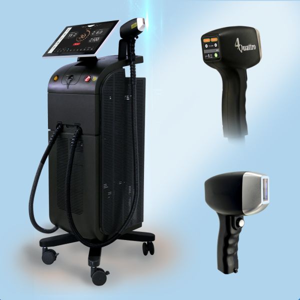 Professional Titanium Ice Platinum Laser Hair Removal Machine with 3 Treatment Modes
