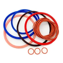 Quality Custom Silicone Cylinder Gasket O Rings For Temperature Applications for sale