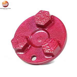 68mm Hexagon Segment Diamond Grinding Head For Concrete Polishing