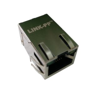 RT1-364A1R1A 10/100 Base-T Magnetic RJ45 Jack / 90 Degree PCB Mounting Connector