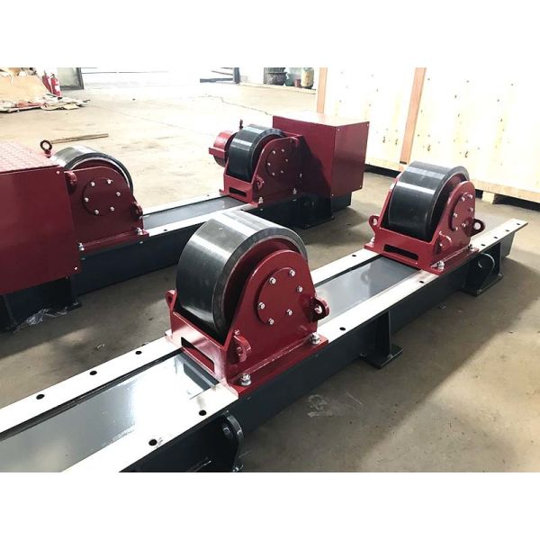 380V 50Hz 3 Phase 20 Ton Tank Turning Rolls Stands / Oil Tank Pipe Welding