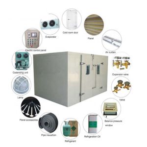 Fresh Fruit Vegetables Preservation Walk In Cold Rooms Customized Temperature