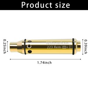 Boresighter 223 5.56mm Laser Bore Sighter Fast Accurate Quick Zeroing Bore