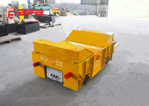 Buy 20m/Min 5 Ton Steel Steerable Coil Transfer Trolley at wholesale prices