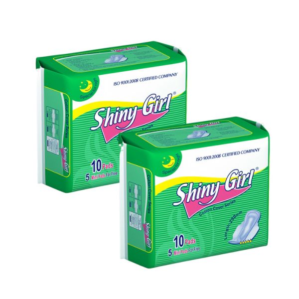 Buy Disposable Cotton Women Sanitary Napkin Pad 290mm at wholesale prices