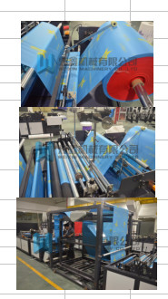 Cloth Bag Automatic Non Woven Bag Machine With Online Handle Attach
