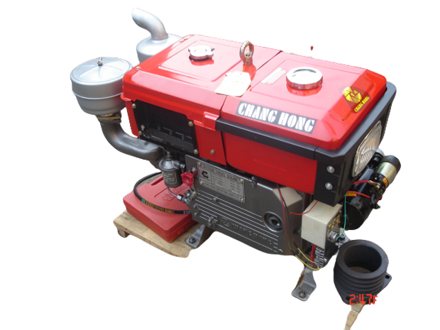 Red 247.6 g/kwh 2200RPM 20HP Heavy Equipment Engines