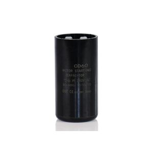 China 250VAC Aluminum Electrolytic Capacitors CD60 72-86UF on sale