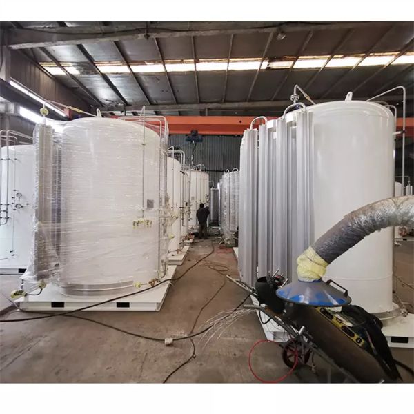 Buy 3M3 5M3 5000L Micro Bulk Tanks Cryogenic Liquid Oxygen Storage Tank at wholesale prices