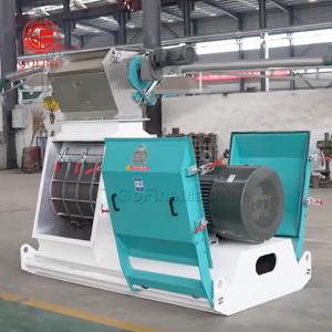 Quality Hammer Mill Feed Grinder Feed Processing Plant Machine 22kw for sale