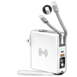 Cell Phone 15W Power Bank Qi Wireless Fast Charger