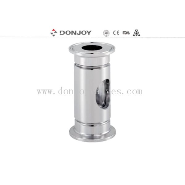 Buy SS316L / 1.4404 sanitary tubular sight glass with clamped connection 1/2" to DN10 at wholesale prices