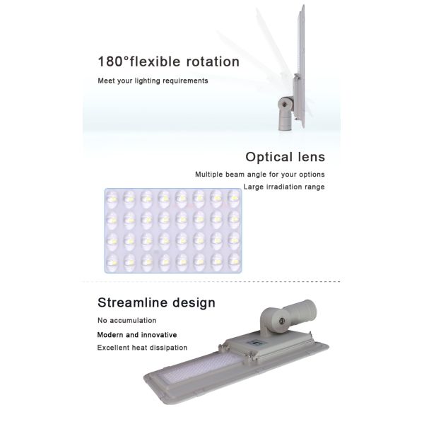 Intergrated Lamp LED Solar Street Lights Outdoor 100w Motion Sensor