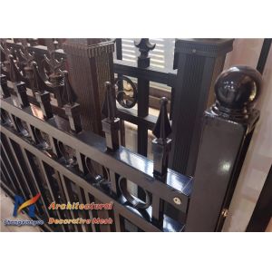 100mm Galvanized Welded Wire Mesh Fence Aluminium Tubular