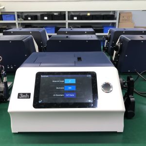 3nh YS6020 Colour Measurement Spectrophotometer Pulsed Xenon Lamp To Compare