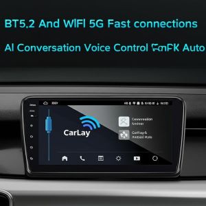 Universal Android Carplay Box with USB Type-C Voice Control and ABS Material for