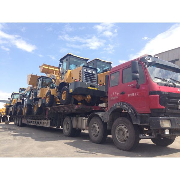 42KW 4 Wheel Drive Mini 1.6 Ton Wheel Loader for Agricultural Dimension 5020mm*1860mm*2680mm