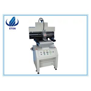 High Precision SMT Stencil Printer , Semi Automatic Solder Paste Printing