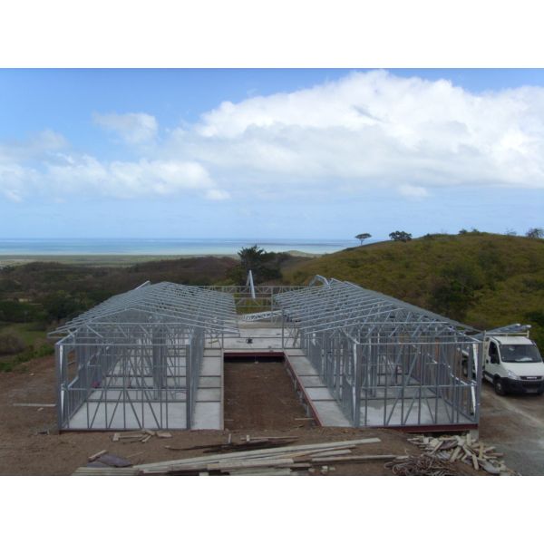 Buy Light Steel Frame Prefabricated Houses Quick Installation for bungalow at wholesale prices