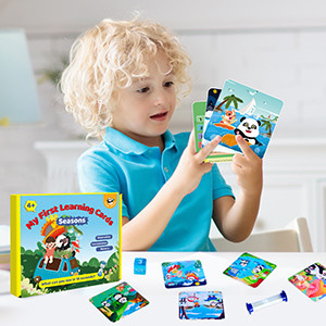 Interactive Brain Train Smart Games Early Childhood Education Flashcards