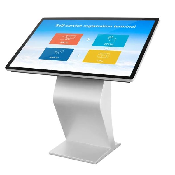 Metal Enclosure Touch Screen Digital Kiosk 1920x1080 Resolution Built-In