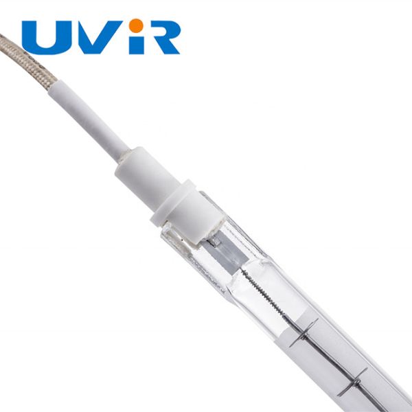 Single Tube Quartz Infrared Lamps with 1s Response Time 500mm Total Length and 430mm Heating Length for Industrial Applications