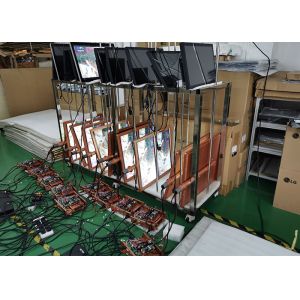 24inch double sided golden lcd display screen monitor double sided and three