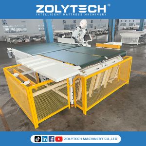 Quality Tape Edge Machine For Mattress Panels Automatic Adjustable Angle Sewing for sale