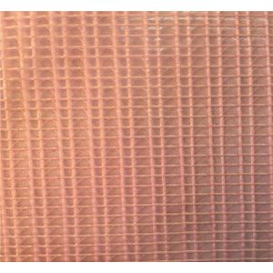 Flexible PVC Mesh Screen , Grid Garden Mesh Fencing With OEM Service Coated Wire