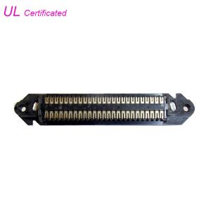 Quality IDC Female 50 Pin Centronics Connector With Spring Certificated UL for sale