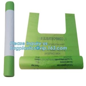 100% Environment Friendly Compostable Cornstarch Garbage Bags, GUARANTEED LOWEST