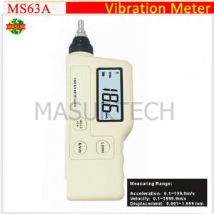 China handheld portable digital vibration meter MS63A on sale