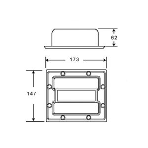 Bar Handle of Speaker, MS-H1020